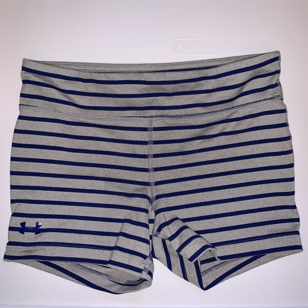 Under Armour Striped Workout Shorts
